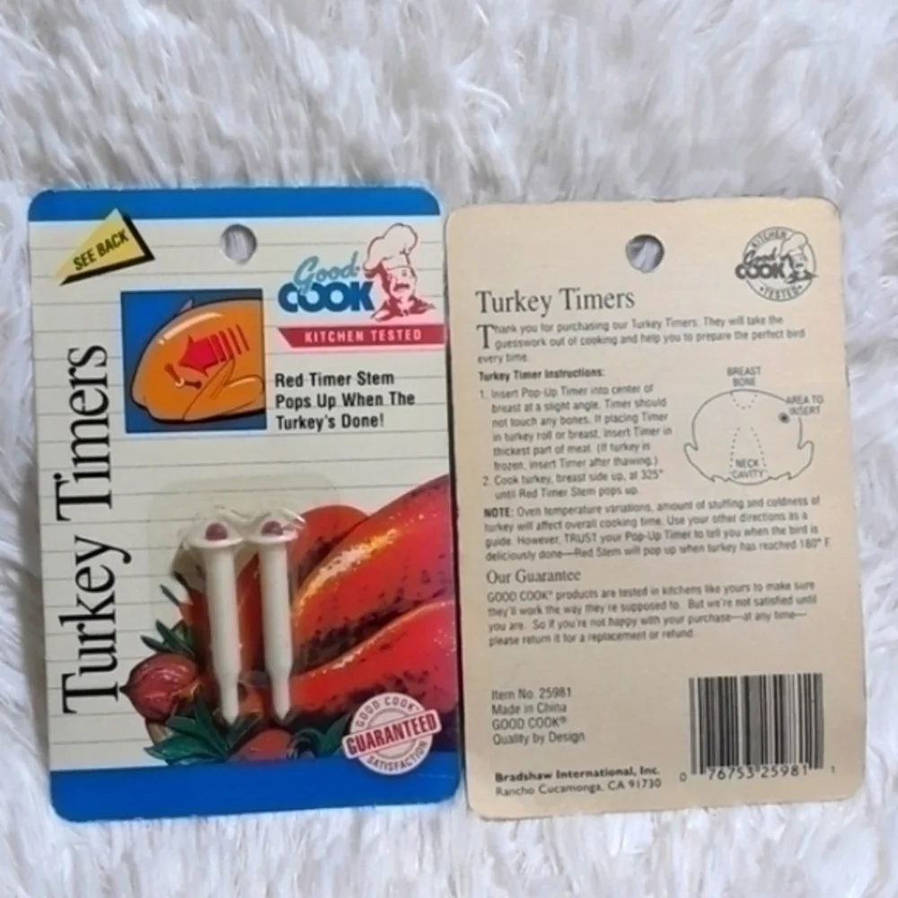 🛍Vintage Good Cooks Turkey Timers